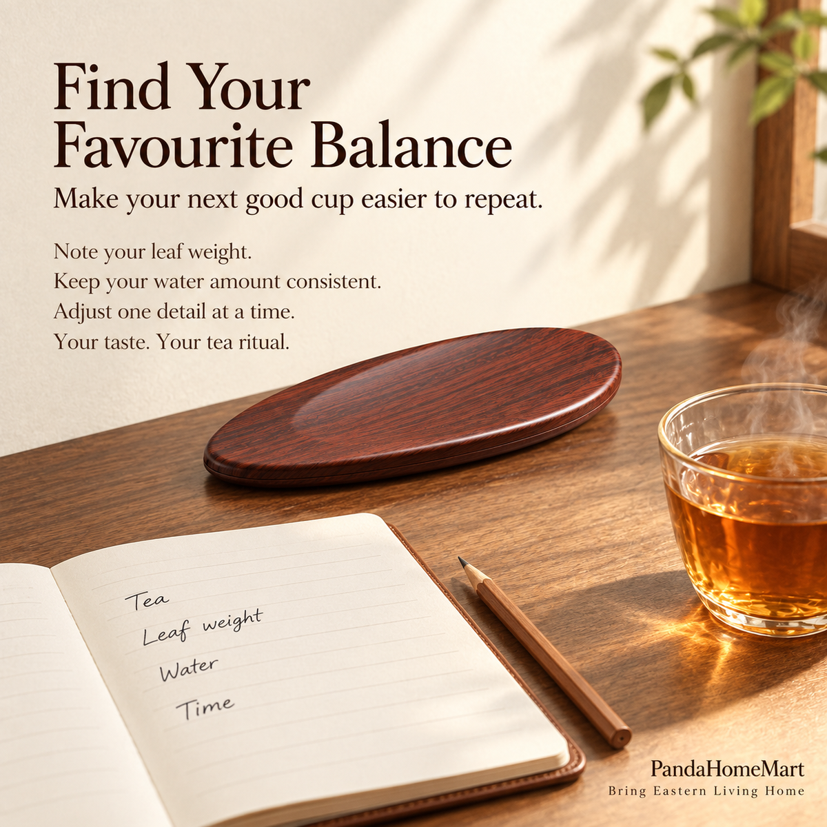 Tea Scale for Measuring Floral Tea and Botanical Ingredients