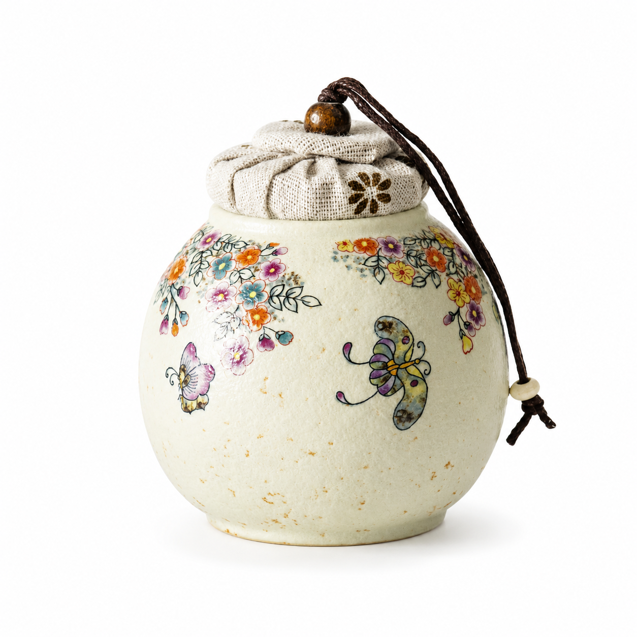 Butterfly Blossom Ceramic Tea Canister™