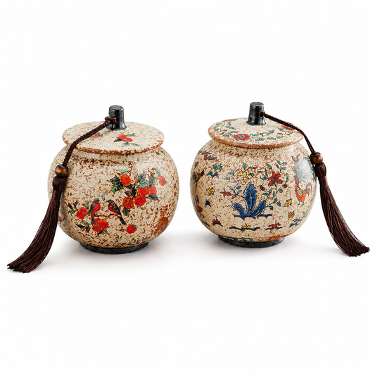 Prosperity Garden Ceramic Tea Canister™