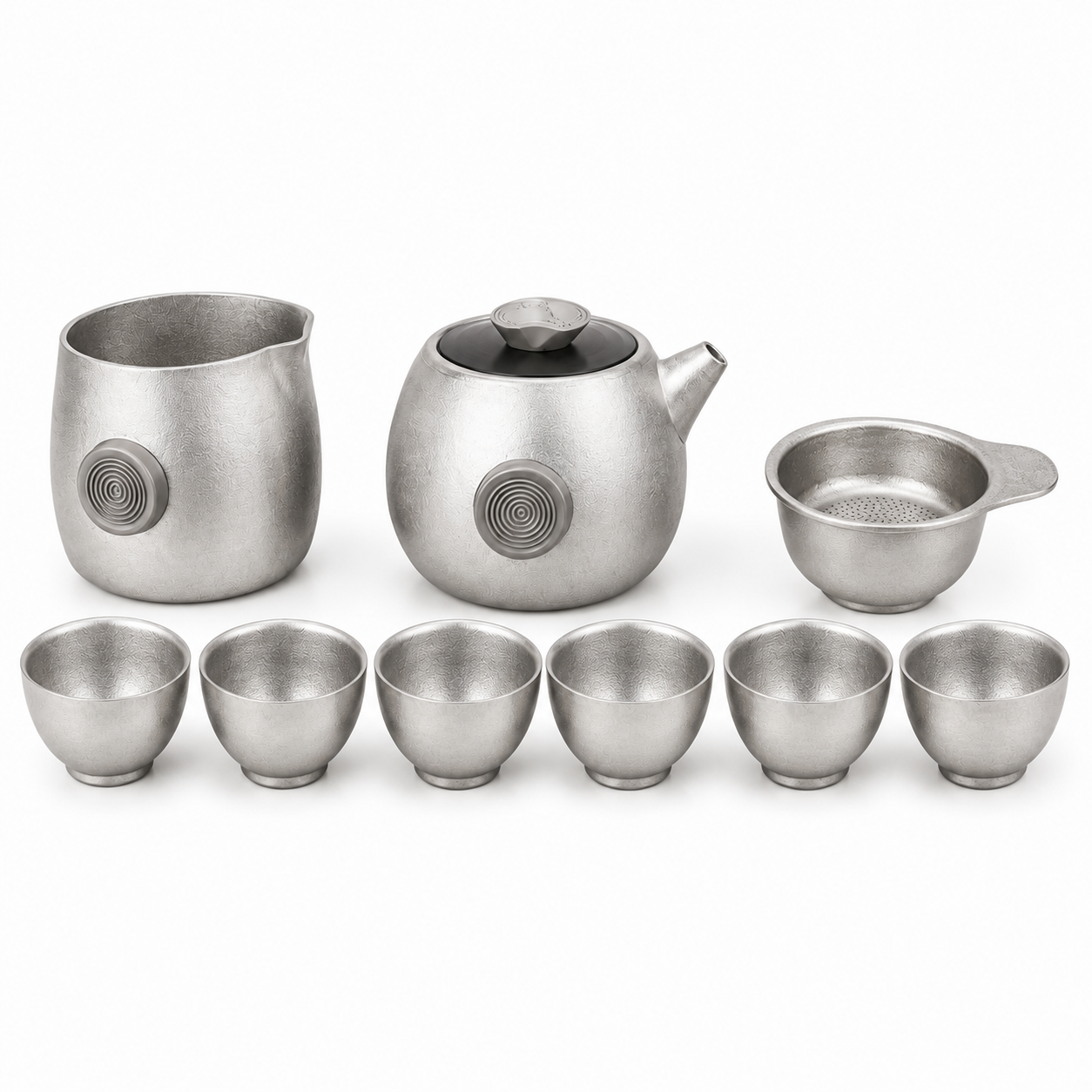 Pure Titanium Tea Set Gift Collection | Luxury Titanium Tea Ware