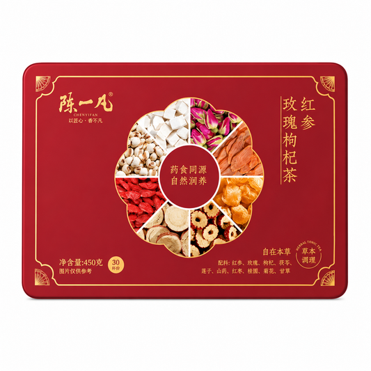 Rose, Red Ginseng & Goji Berry Tea Pods™