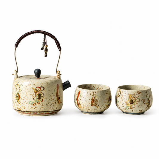 Rustic Zen Ceramic Teapot Set™