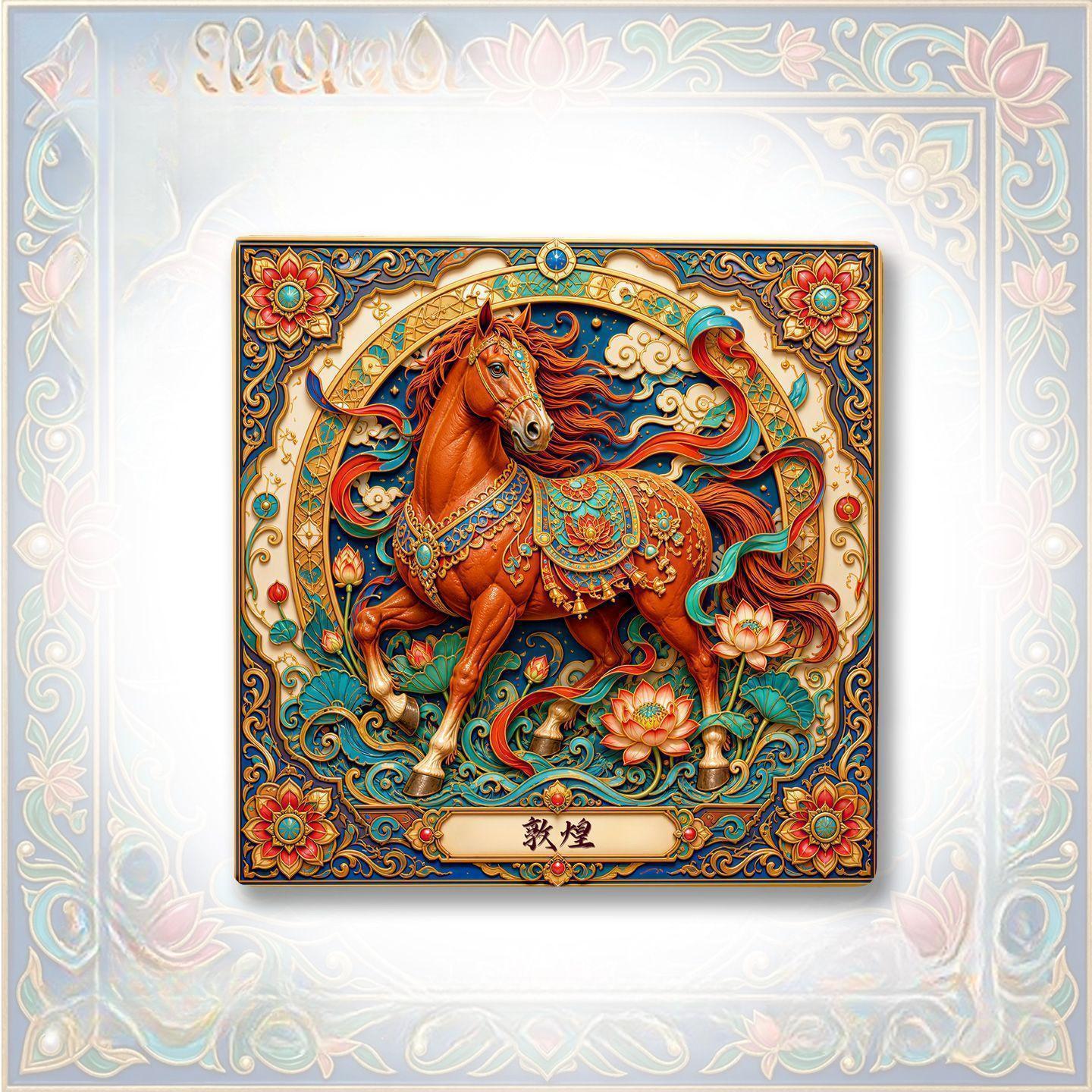 China Heritage Collection™ 5 Treasures Of Chinese Culture Fridge Magnet Set