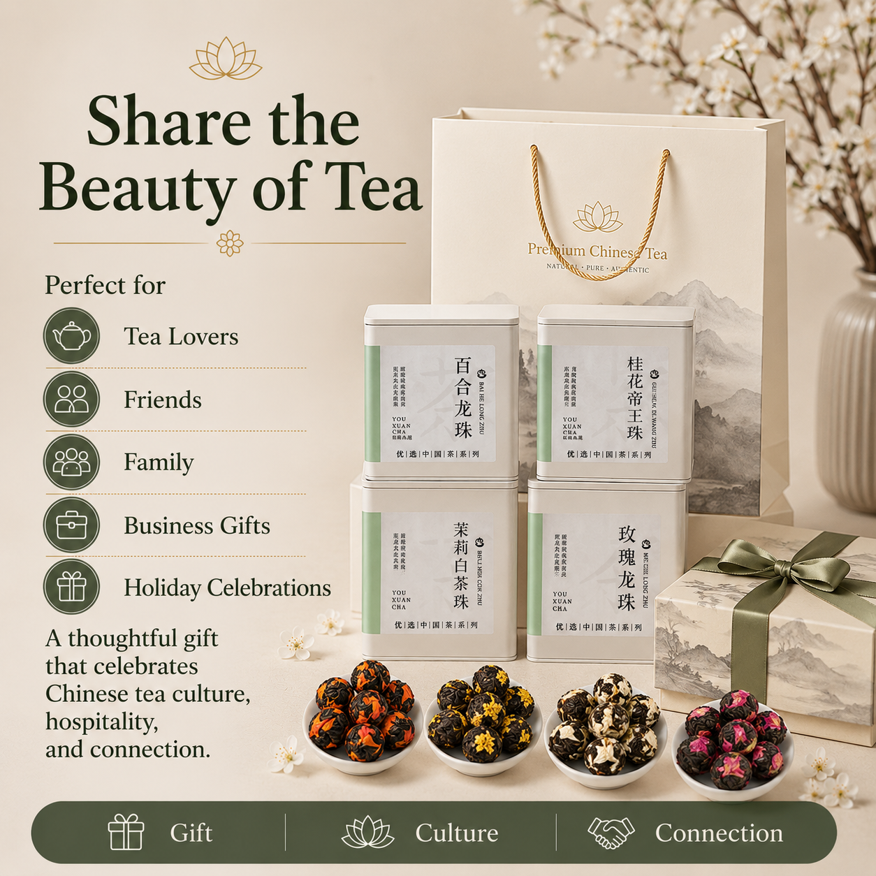 Dragon Pearl Tea Collection