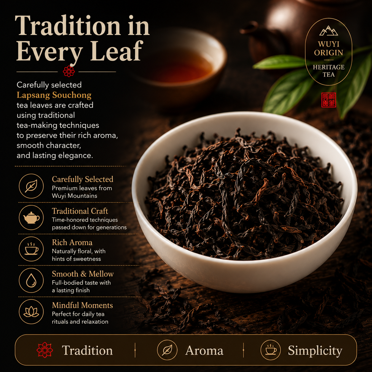 Premium Lapsang Souchong Black Tea