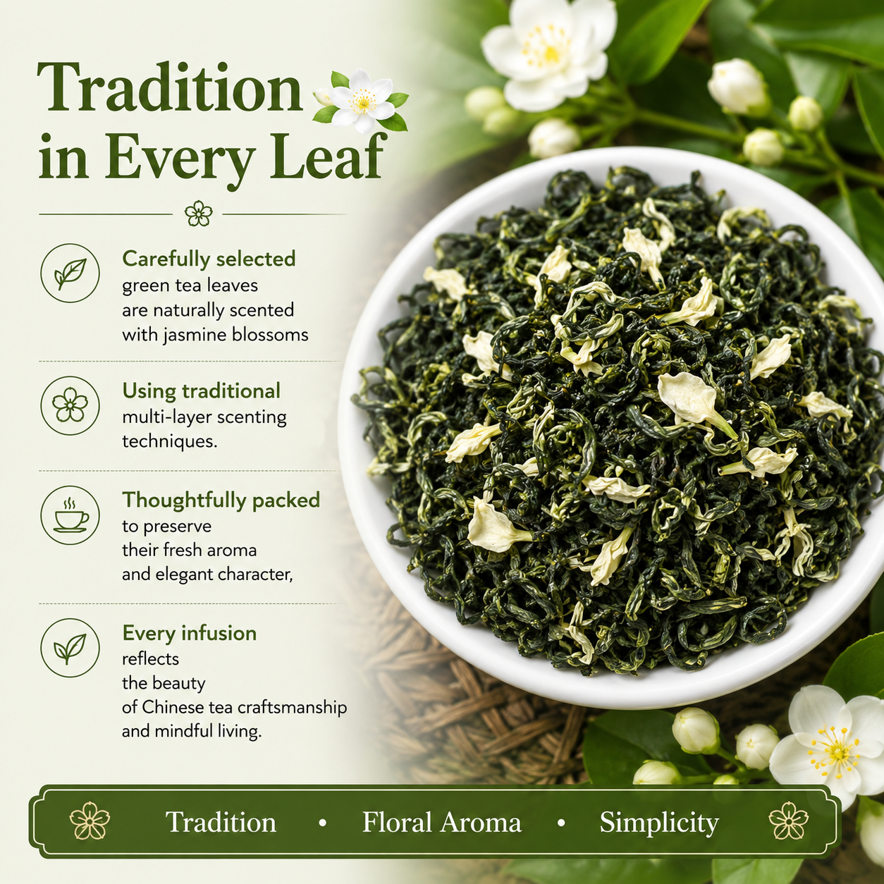 Premium Jasmine Green Tea