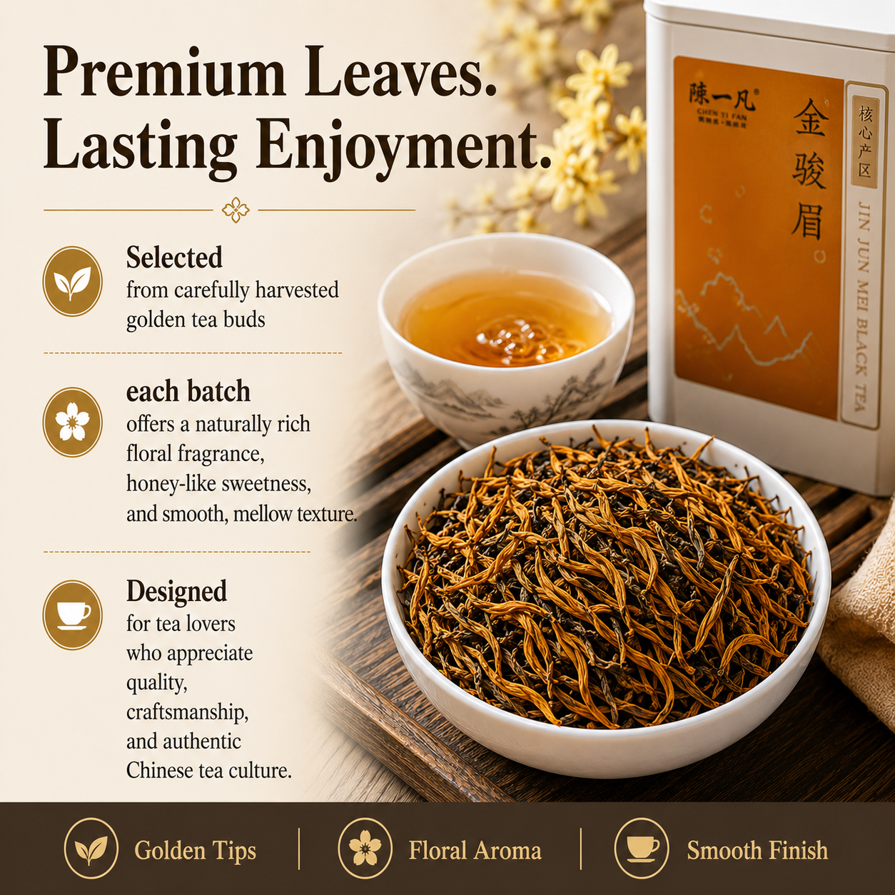 Premium Jin Jun Mei Black Tea