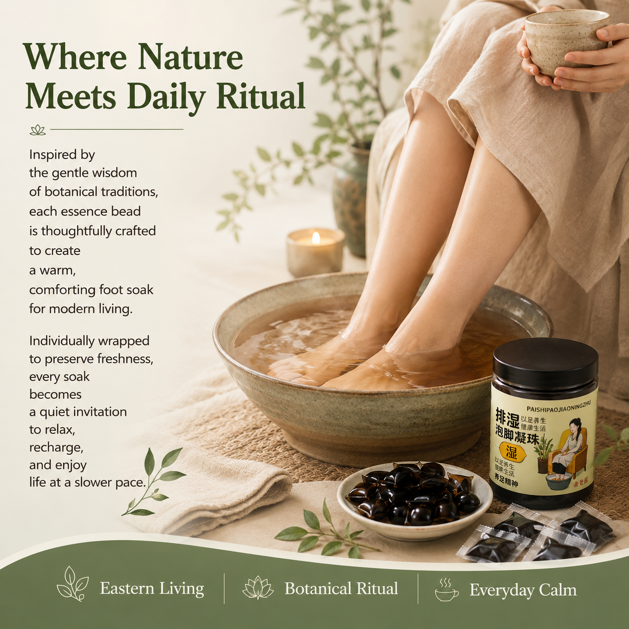 Herbal Foot Soak Essence Beads