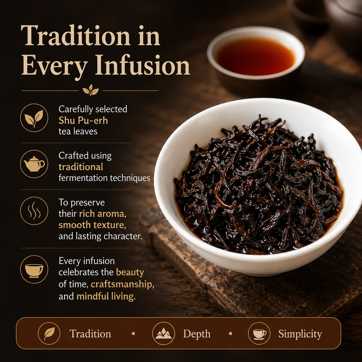 Premium Ripe Pu-erh Tea (Shu Pu-erh)