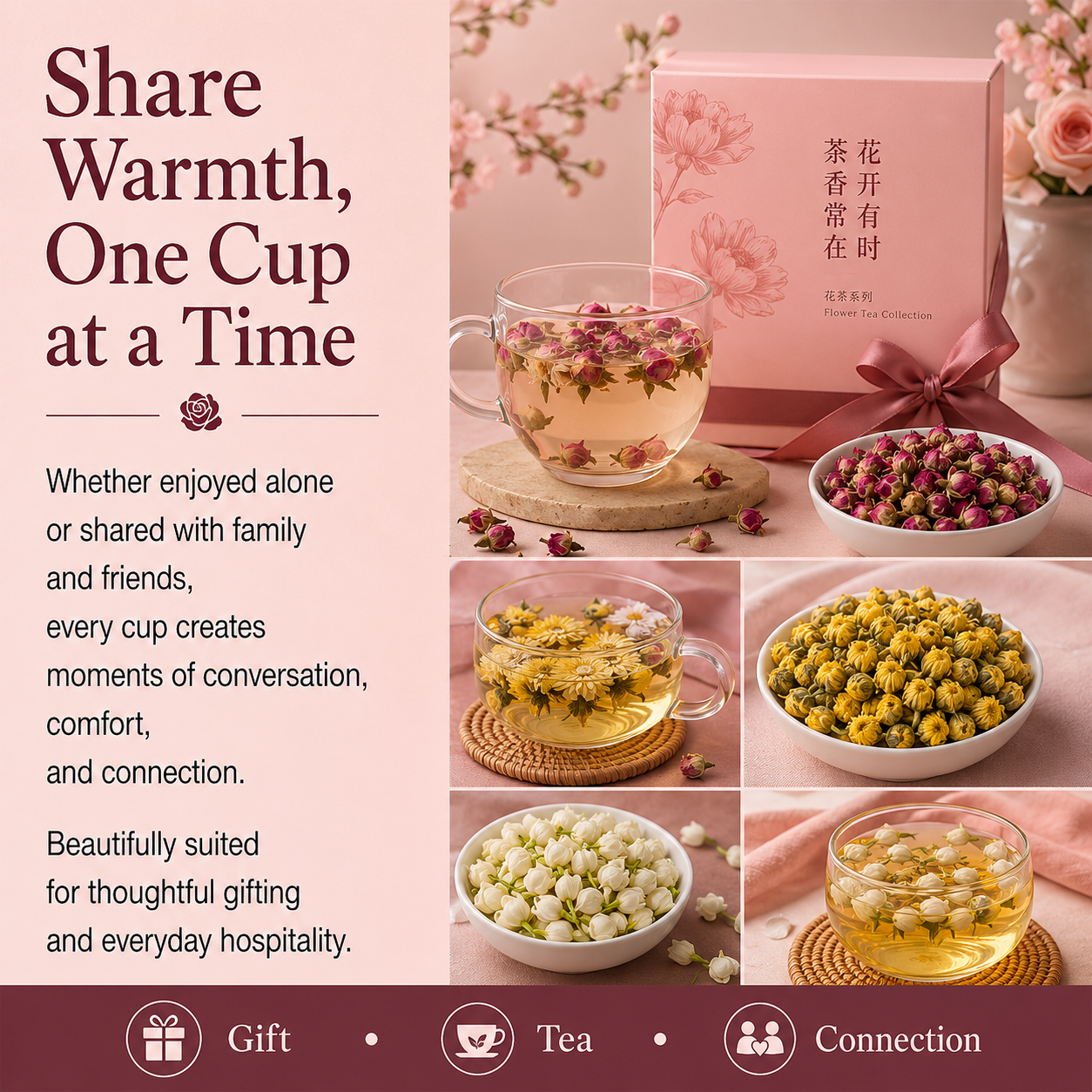 Chinese Floral Tea Collection