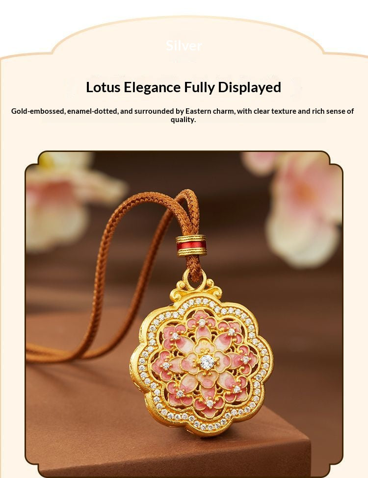Lotus Serenity™ Necklace | Symbol of Peace, Growth & Mindful Living