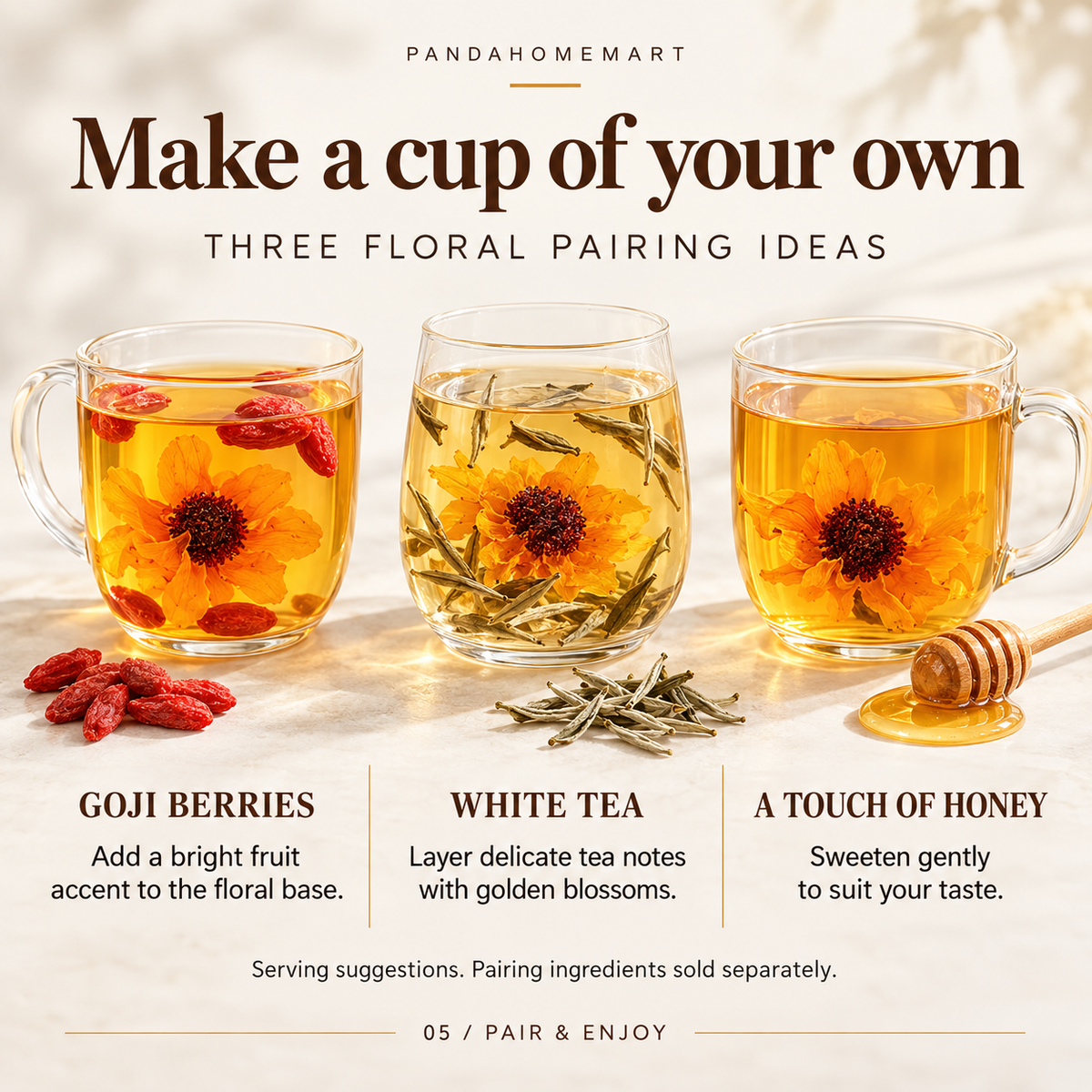 Kun Lun Xue Ju 昆仑雪菊 Traditional Chinese Floral Tea