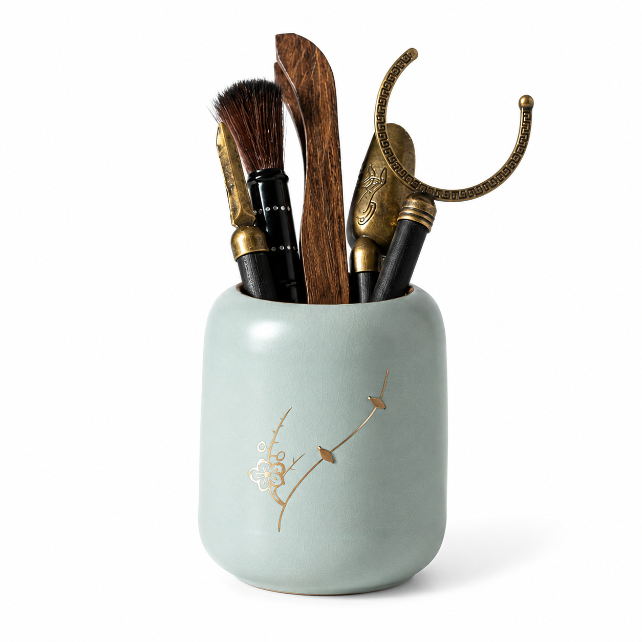Handcrafted Celadon Tea Tool Holder™