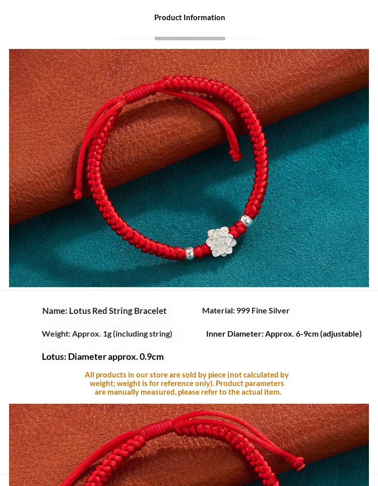 Blessing Red String™ Bracelet | Meaningful Red String Jewelry for Everyday Positivity