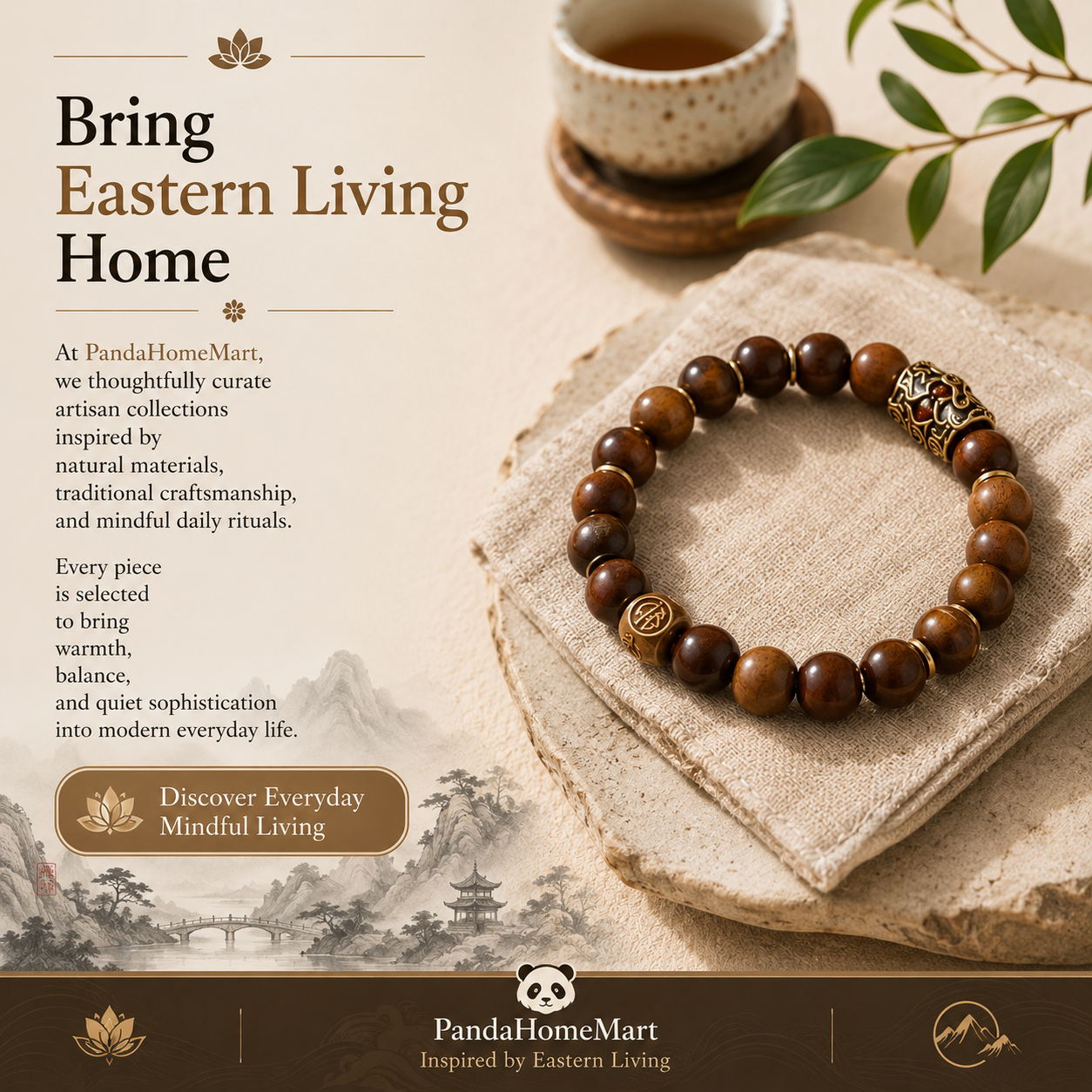 Pixiu Sandalwood Bracelet