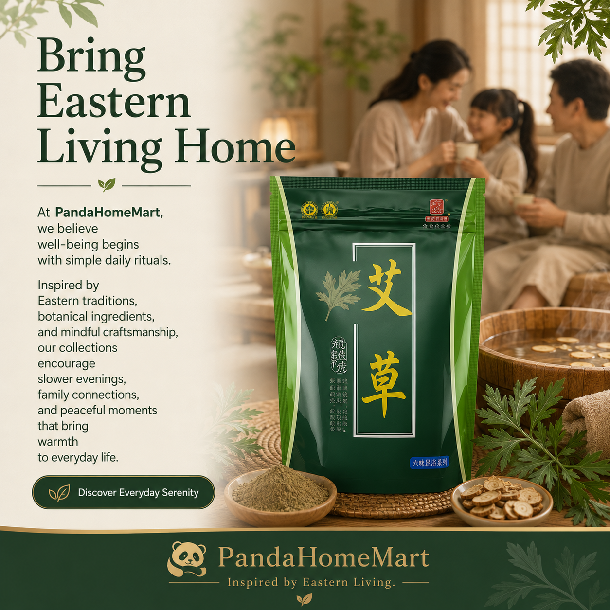 Mugwort Herbal Foot Soak Powder