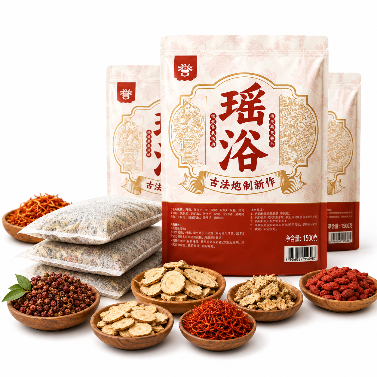 Panda Yao Herbal Wellness Bath™ Ancient Herbal Wisdom For Modern Relaxation