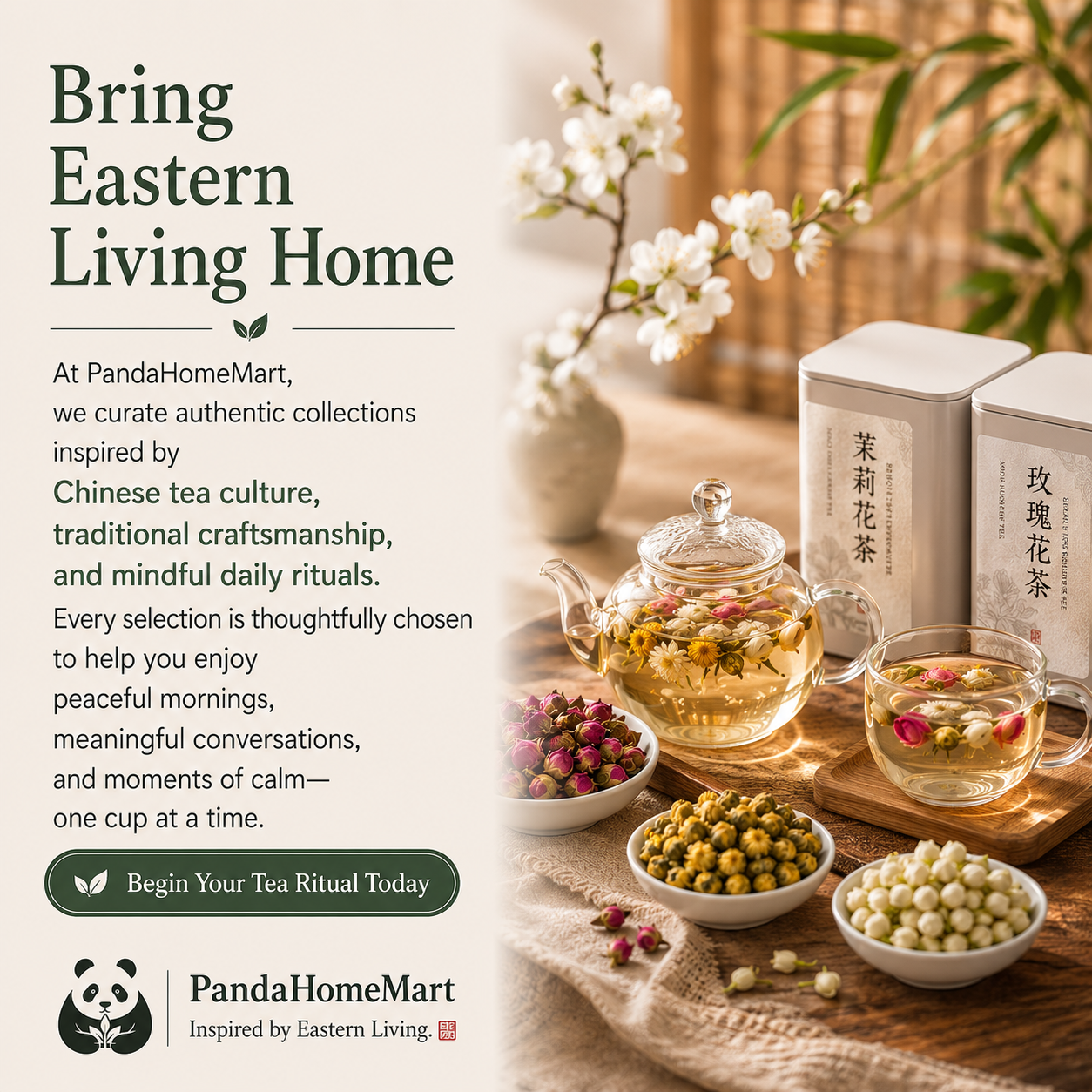 Chinese Floral Tea Collection