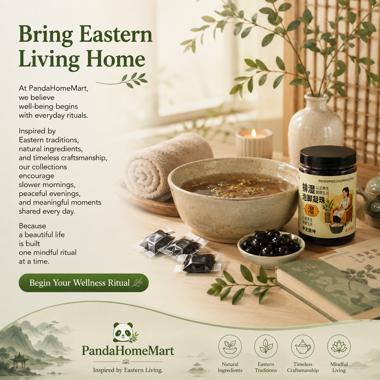 Herbal Foot Soak Essence Beads