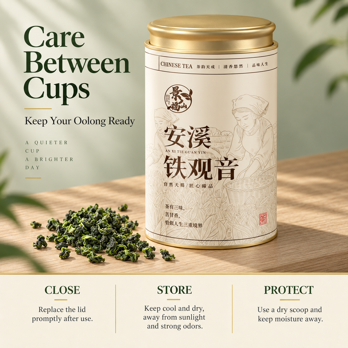 Premium Anxi Tie Guan Yin Oolong Tea – Te Ji 200 g