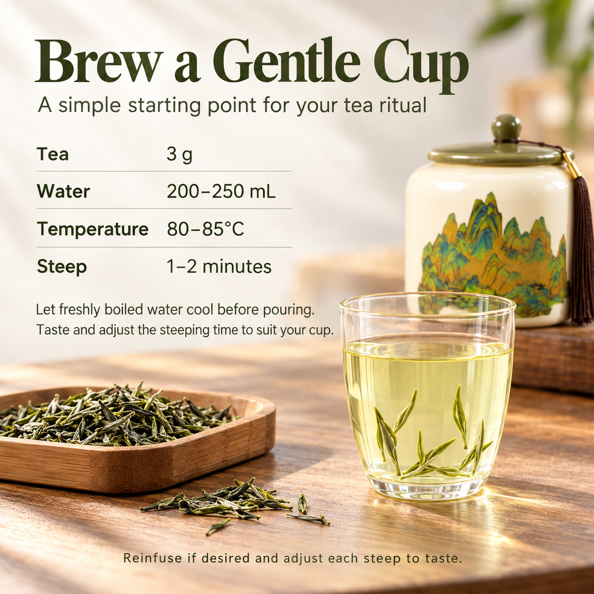 Premium Pre-Qingming Huangshan Maofeng Green Tea Luxury Gift Box™ – 140g