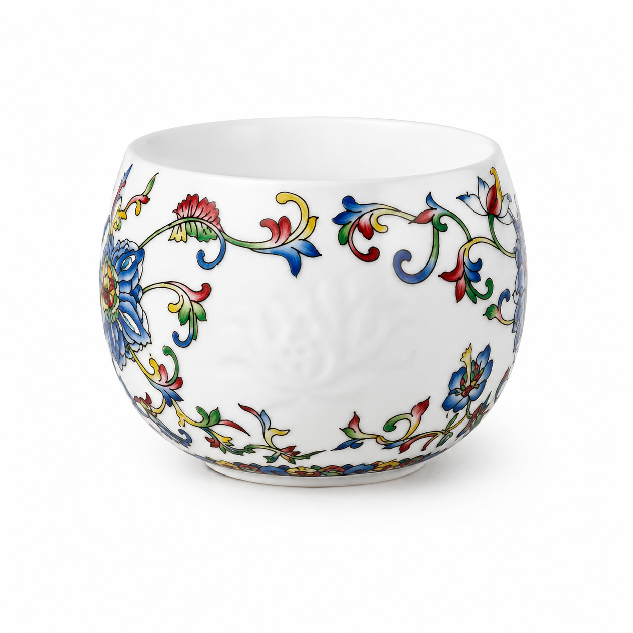 Blue Blossom Ceramic Tea Cup Gift Set | Luxury Chinese Tea Cup Gift