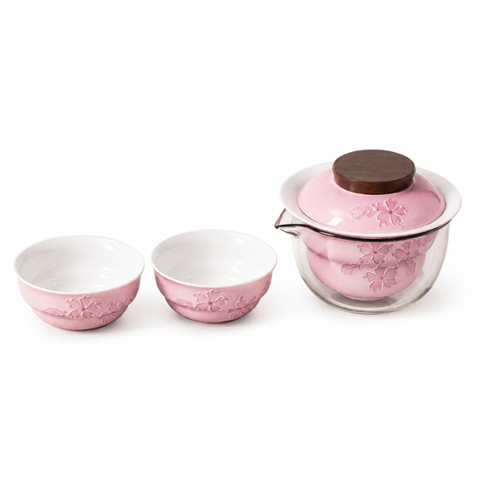 Cherry Blossom Harmony Gaiwan Tea Set™