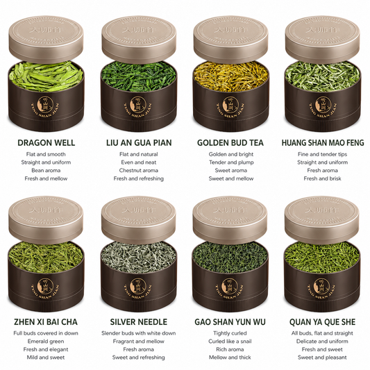 Mountain & Garden Tea Ritual Collection™ Eight Signature Teas Inspired by China's Mountains, Gardens & Tea Traditions