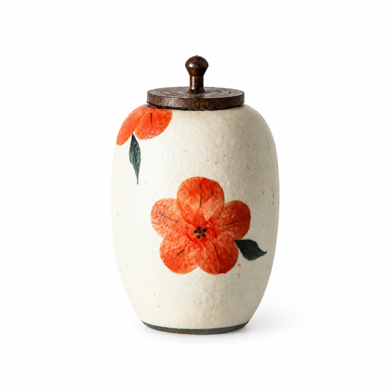 Camellia Blossom Ceramic Tea Canister 50g™