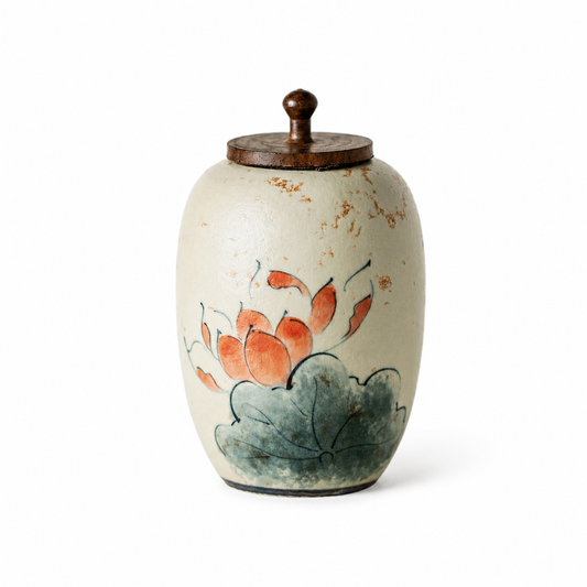 Lotus Serenity Ceramic Tea Canister 50g™