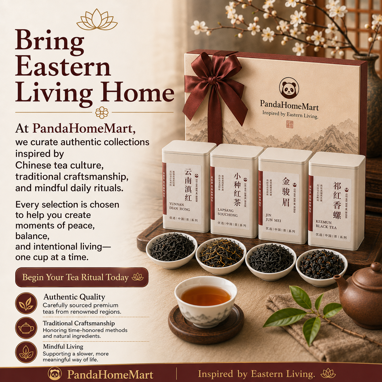 Chinese Premium Black Tea Collection