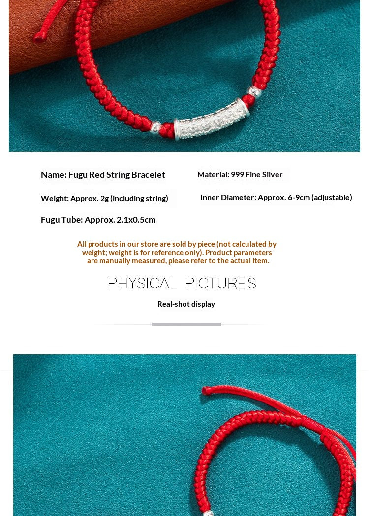Blessing Red String™ Bracelet | Meaningful Red String Jewelry for Everyday Positivity