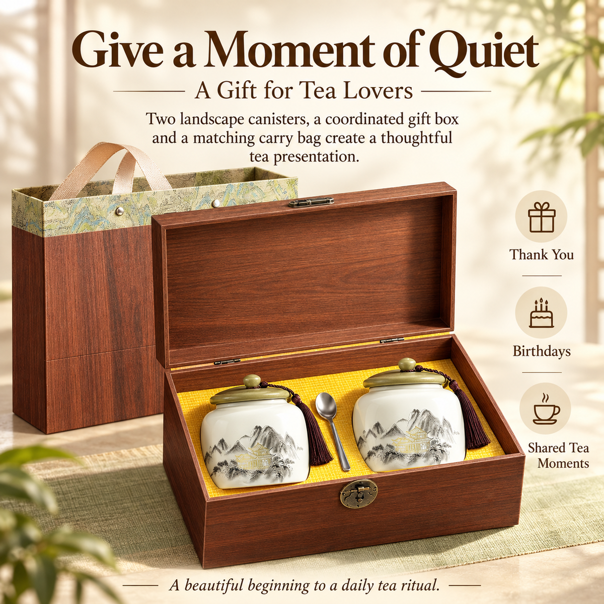 Premium First Flush Pre-Qingming Xinyang Maojian Green Tea Gift Set™ – 150g