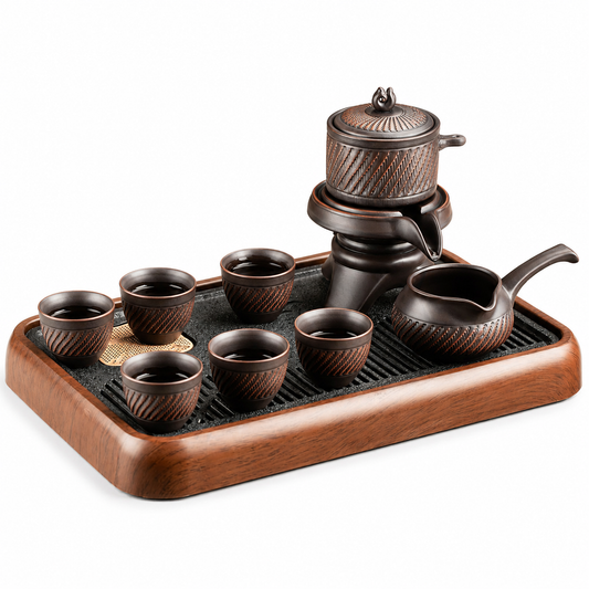 Traditional Chinese Ceramic Gongfu Tea Set Gift Box – Complete Tea Ceremony Collection