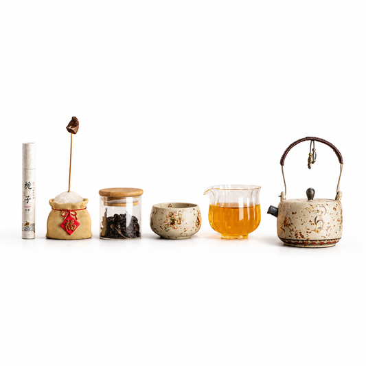 Eastern Serenity Tea Ritual Set Rustic Zen Edition™
