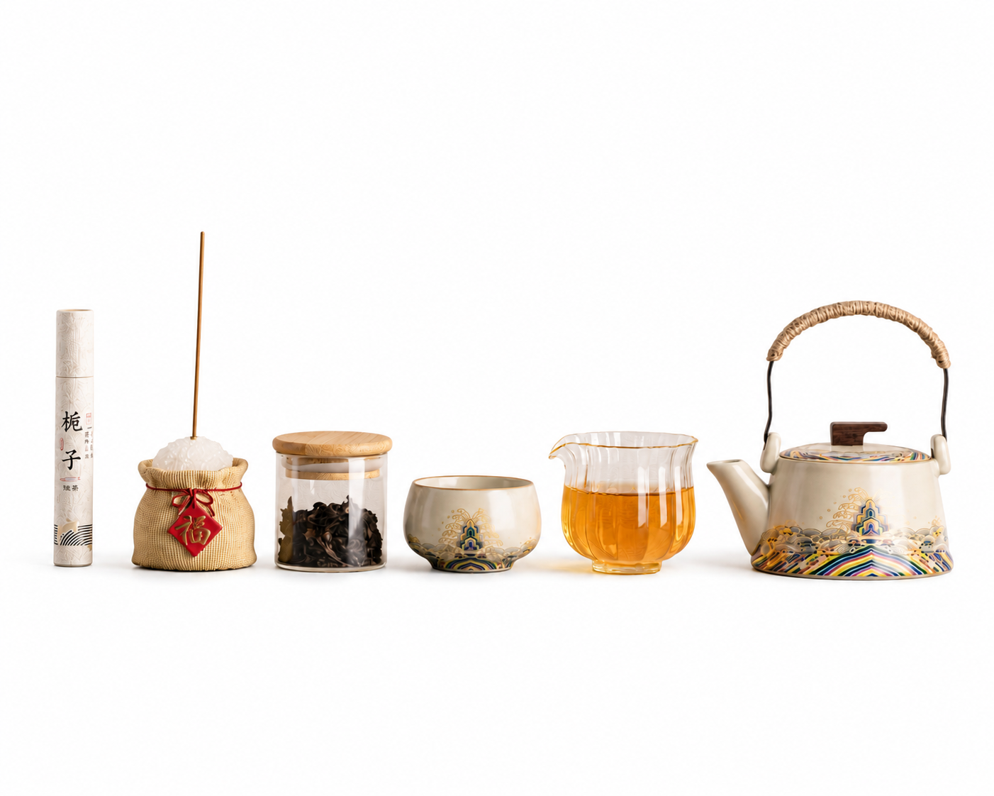 Eastern Serenity Tea Ritual Set Heritage Teapot Edition™