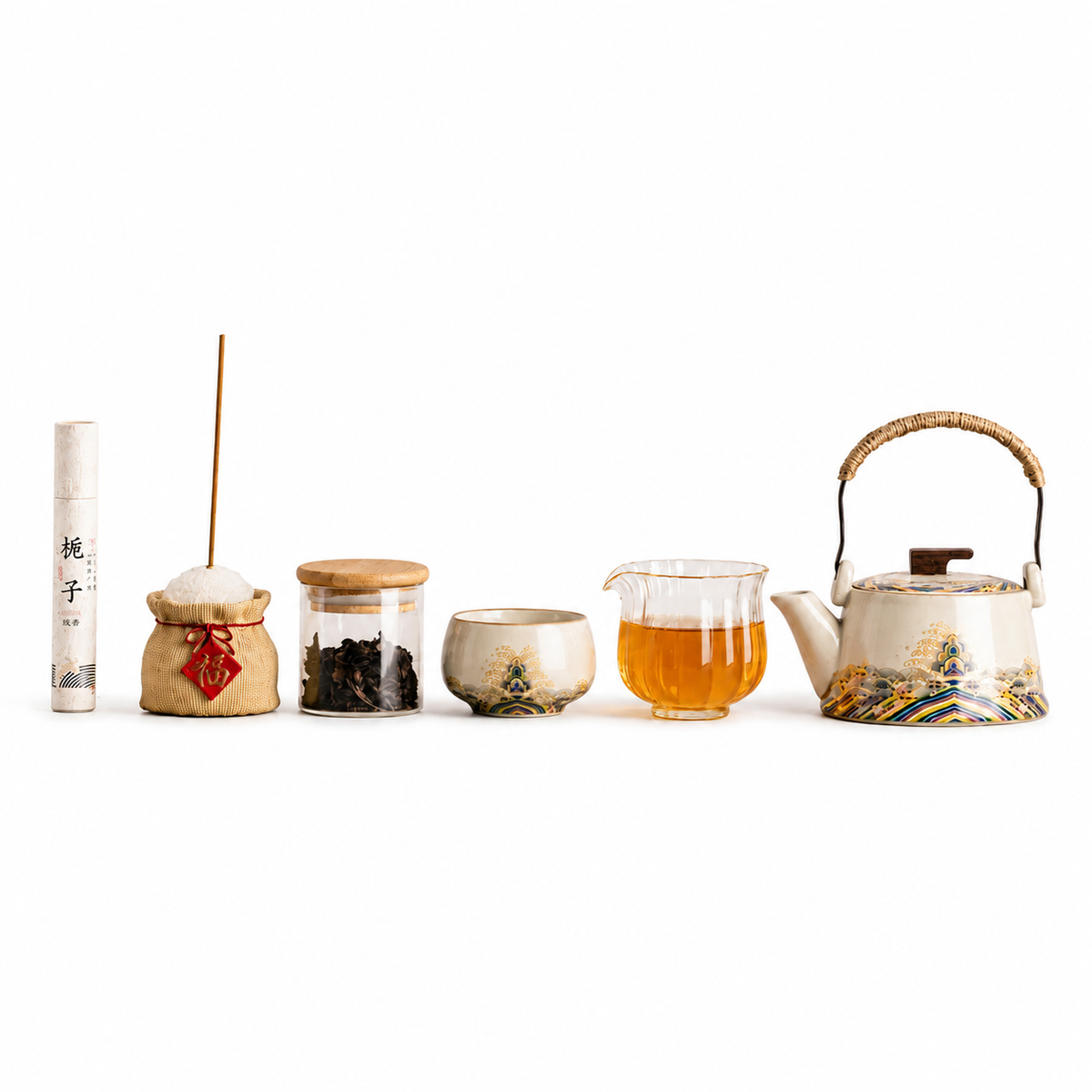 Eastern Serenity Tea Ritual Set Heritage Teapot Edition™
