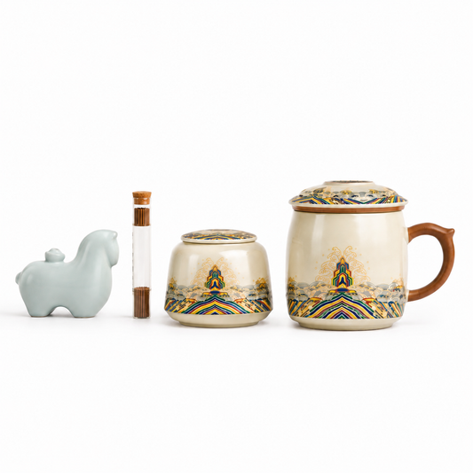 Mindful Tea &amp; Incense Gift Set™
