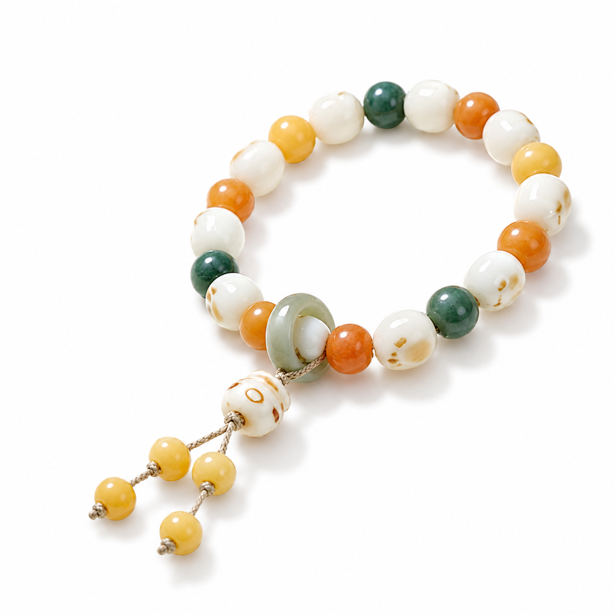 Fortune Cat Paw Ceramic Bracelet