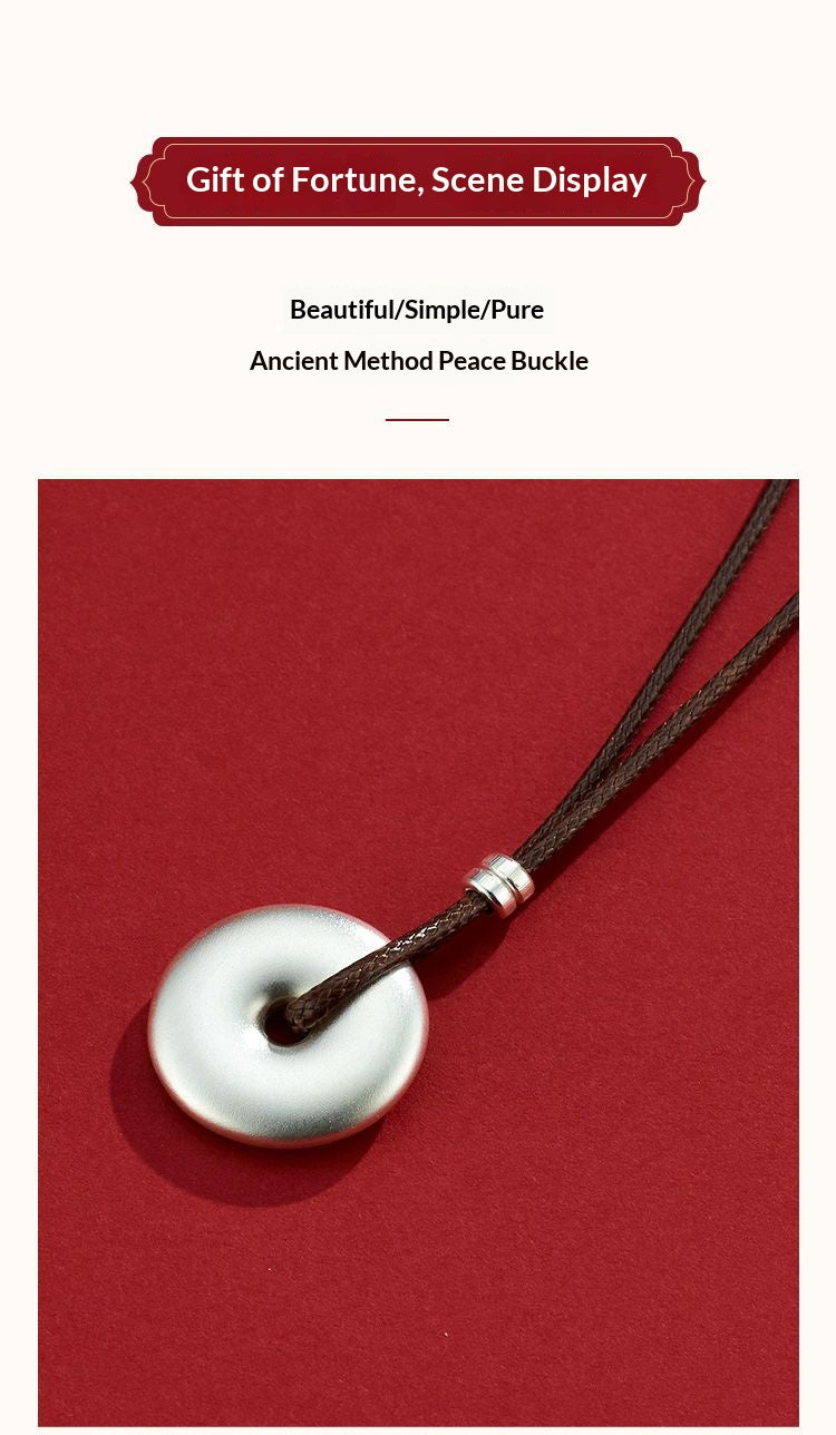 Eternal Harmony™ Necklace | Traditional Peace Buckle Jewelry for Harmony & Wellbeing