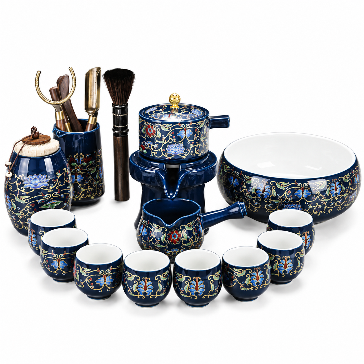 Midnight Blue Automatic Gongfu Tea Ceremony Set™