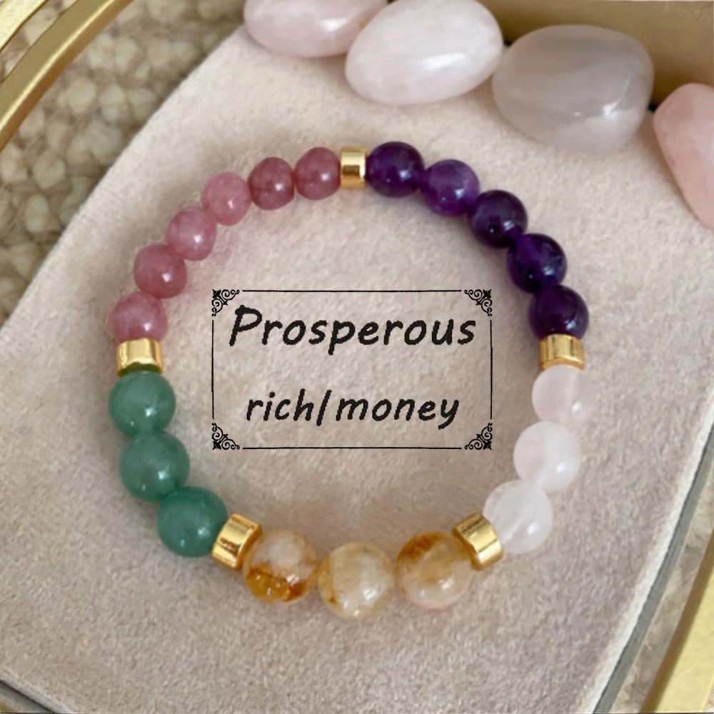 Prosperity Harmony Bracelet™ | Crystal Bracelet for Wealth, Love & Abundance