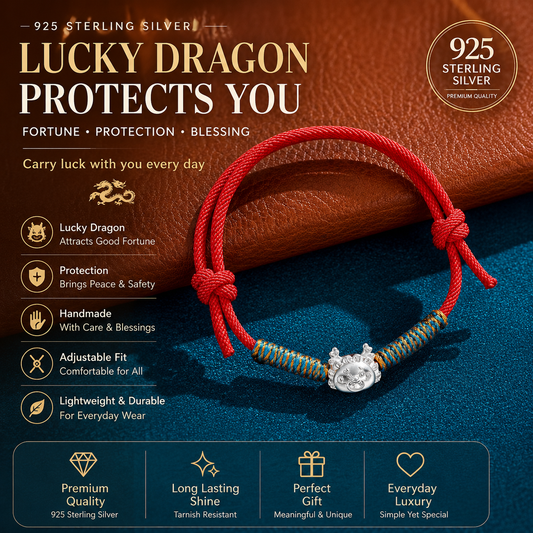 Dragon Guardian™ Bracelet – 925 Sterling Silver Dragon Charm Bracelet