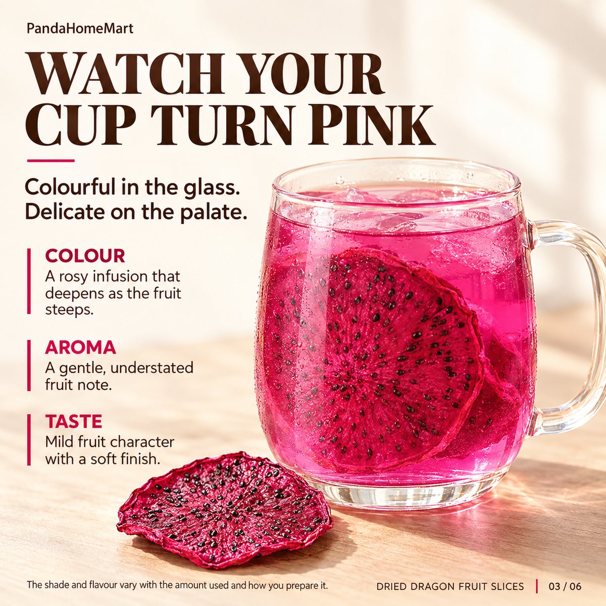 Huo Long Guo Pian Dried Dragon Fruit Ingredient