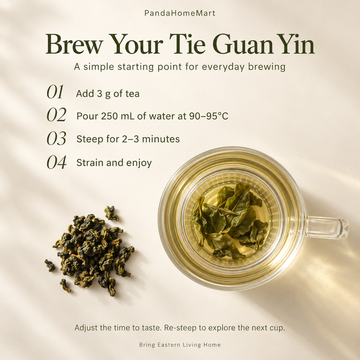 Premium Tie Guan Yin Oolong Tea – Te Ji Loose Leaf Tea 250 g