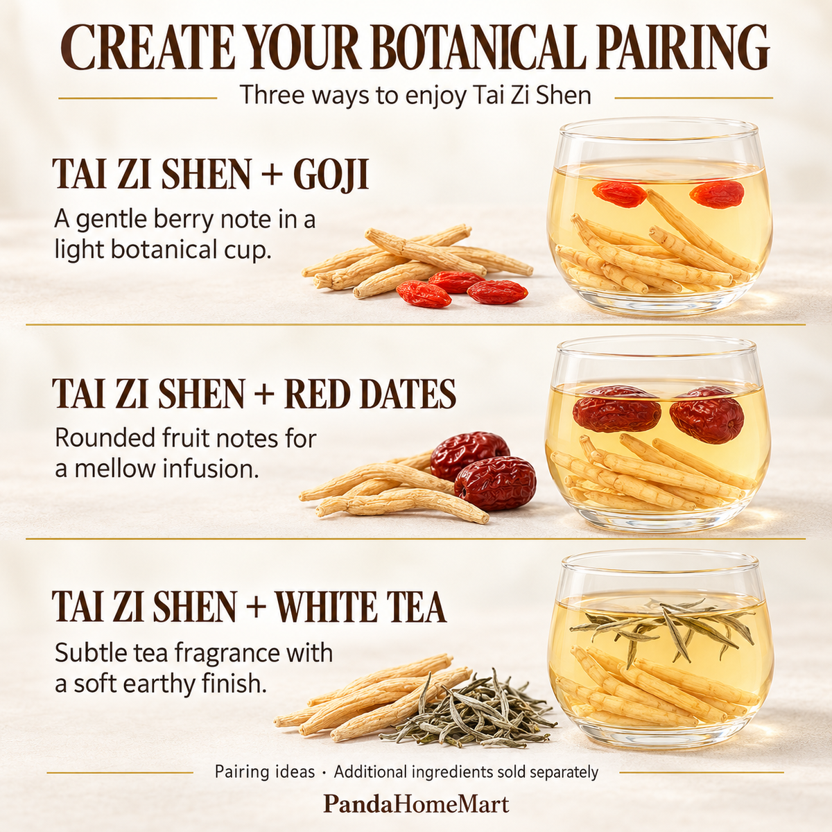 Tai Zi Shen Root for Traditional Chinese Preparations