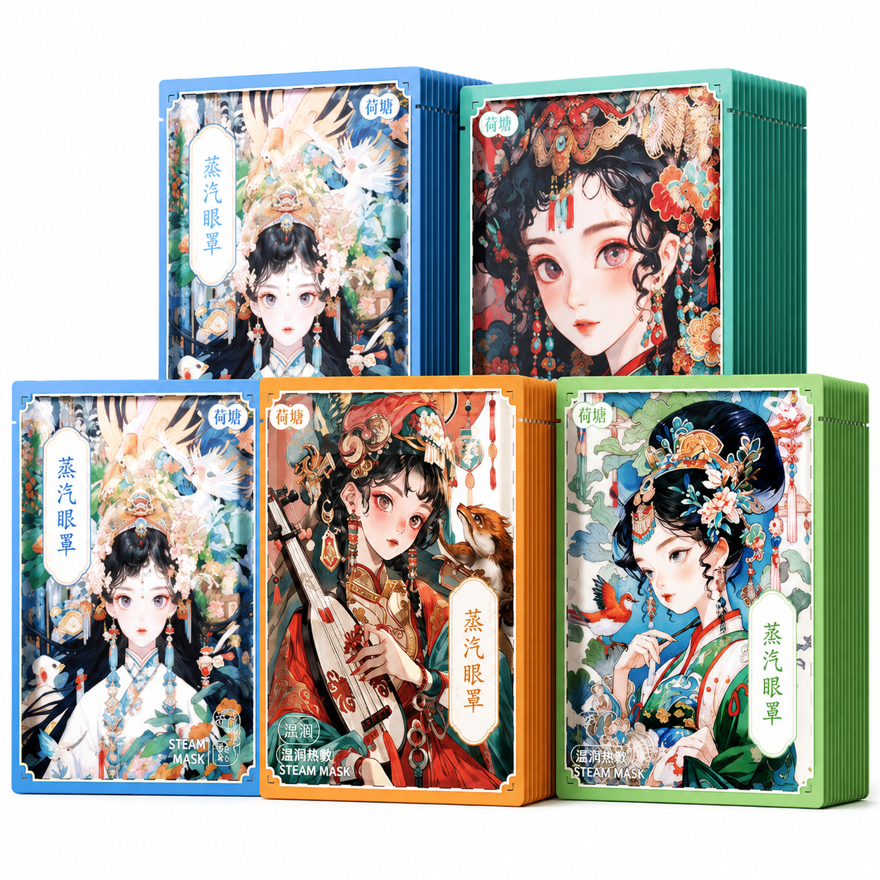 Ancient Beauty Wellness Steam Eye Mask Collection™ Inspired By Timeless Chinese Elegance • Created For Modern Self-Care
