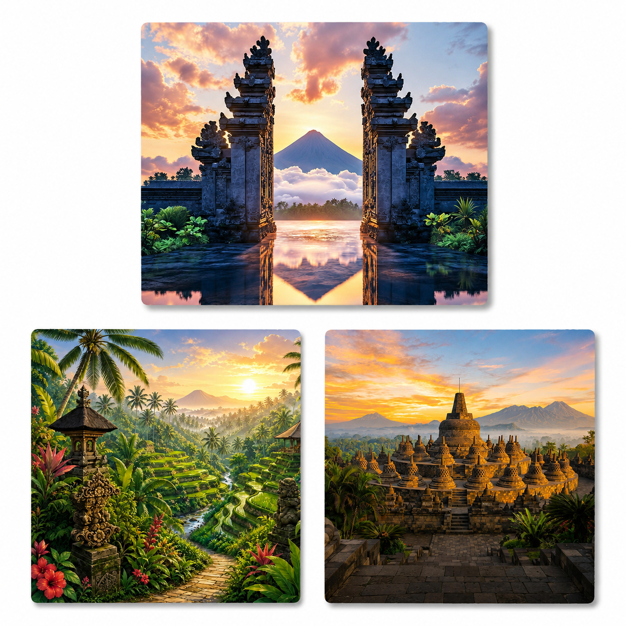 The Soul of Bali™ Heritage Collection Sacred Gates • Emerald Terraces • Ancient Wonders