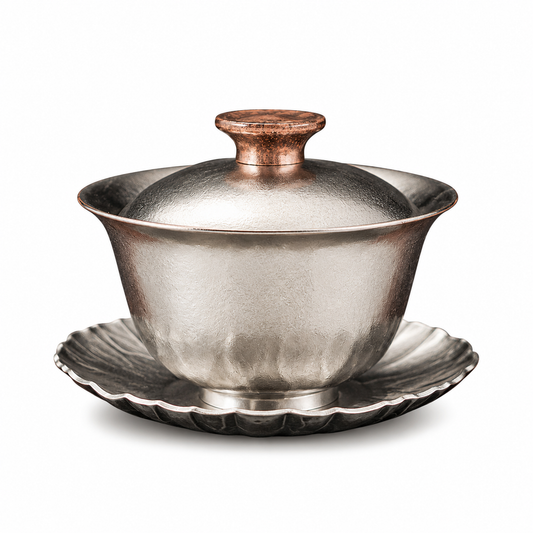 Pure Titanium Gaiwan Series™ | Premium Gongfu Tea Brewing Cup