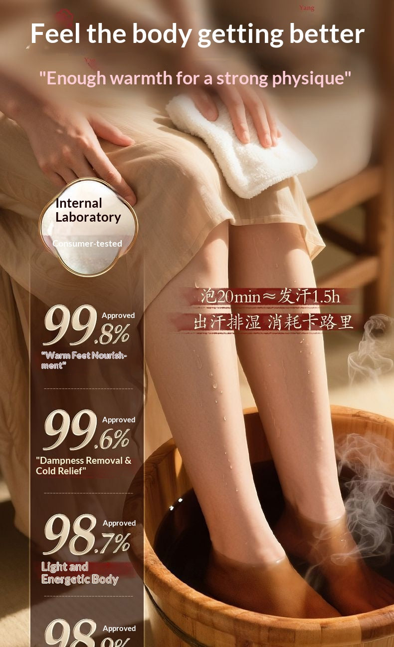 Women’s 28-Herb Herbal Foot Soak Bags – Traditional Chinese Warming Foot Bath for Relaxation, Detox & Oriental Wellness | Home Spa Self-Care Ritual